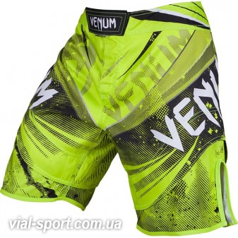 Шорти Venum Galactic Fightshorts Neo Yellow